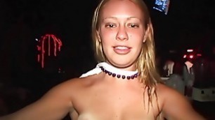 wild party girls getting naked on vacation in key west florida