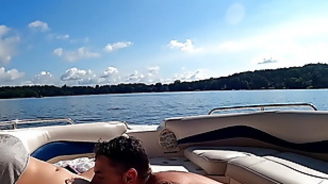 Last few weeks of summer so we had to get in some hot sex on the lake