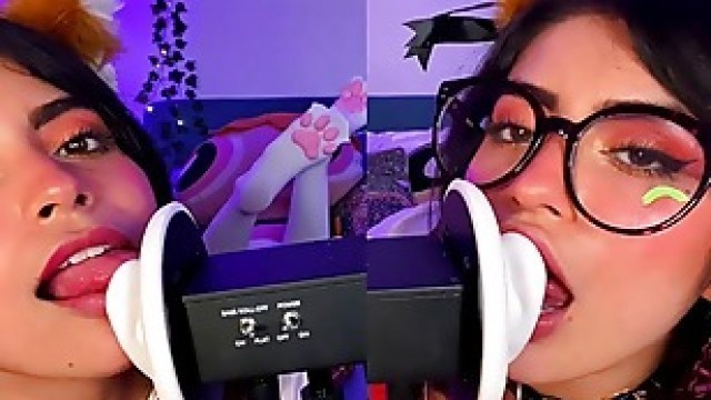 meow lick asmr