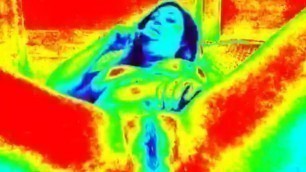 Thermal Cam Female Orgasm with Lovense Lush 2