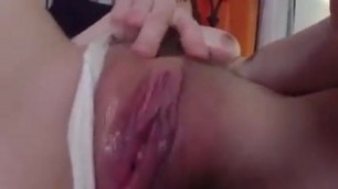 Cum on my pussy then lick it all up
