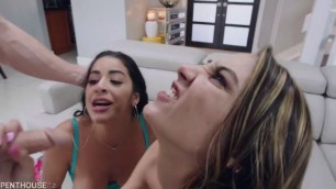 Mia Martinez Natalia Nix Down N Dirty Threesomes 2 2021 Hawaiian Pussy