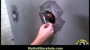 Amazing interracial glory hole blowjob and sex 8