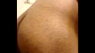 Indian hairy gaping asshole and ass